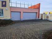 Einfahrt Garagen - Büro in Oelsnitz/Erzgebirge zur Miete