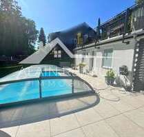 Luxoriöser Bungalow (Pool & Sauna: möbliert) - Döbeln