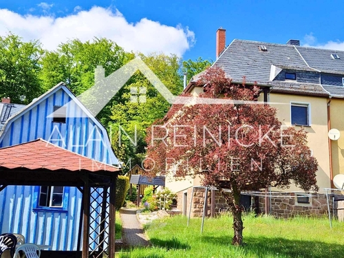 Gartenansicht - Doppelhaushälfte in ruhiger Lage von Chemnitz Grüna