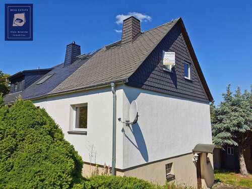 Hausansicht - Potenzial von Keller bis Dach! - 99.000,00 EUR Kaufpreis, ca.  65,00 m² Wohnfläche