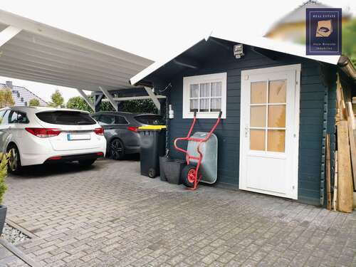 Schuppen _ Doppelcarport - 
