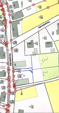 Überblick: 3 Baugrundstücke - Bauen in Großschirma (3 Grundstücke)