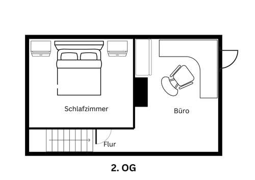 2. OG nach Rennovierung - 
