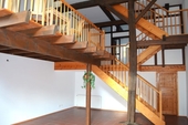 Holztreppe & Galerie - 4.5 Zimmer Reihenmittelhaus in Wülfrath