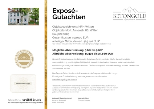 Expose Gutachten MFH Witten 01.09 - 