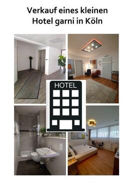 Foto - Verkauf eines kleinen Hotel garni in Köln voll genehmigter Beherbergungsbetrieb mit 8 Betten 4 Zimmern, studentisches Wohnen denkbar