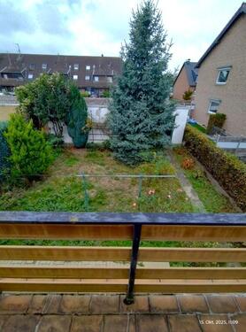 OG, Zimmer 2, Balkon, Gartenblick - 