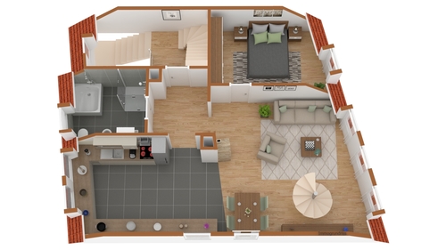 2. Obergeschoss - 