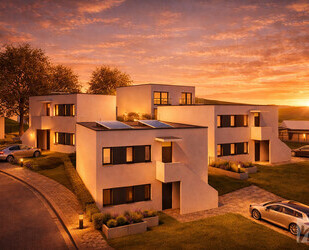 Die Tannenberg Residenz in Remscheid Lüttringhausen, Neubau, vier Zweifamilienhäuser, behindertengerecht