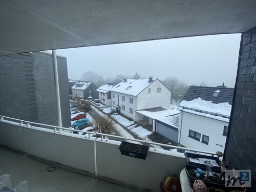 Balkon und Ausblick - Dachgeschoßwohnung mit 53,00 m&sup2; in Radevormwald zum Kaufen