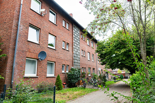 Eingang MFH - 21 Zimmer Mehrfamilienhaus, Wohnhaus in Rheine-Eschendorf