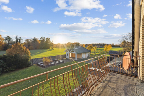 Aussicht vom Balkon - 