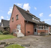 Wohnen und Wohlfühlen – Gemütliches Einfamilienhaus mit Garten und Nebengebäuden! - Spelle