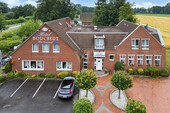 Luftbildaufnahme - 10 Zimmer Hotel, Pension, Gasthof in Rheine