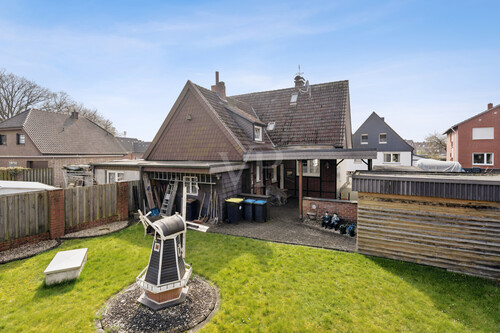 Gartenbereich - Doppelhaushälfte mit 118,80 m&sup2; in Rheine zum Kaufen