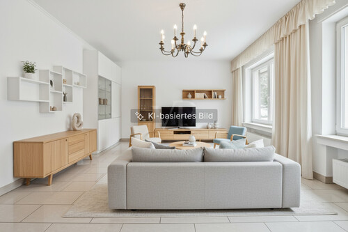 Wohnzimmer_KI möbeliert - 