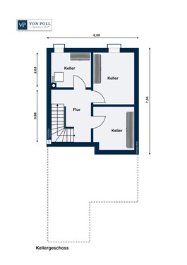 Kellergeschoss - Reihenmittelhaus mit 117,00 m&sup2; in Nordwalde zum Kaufen