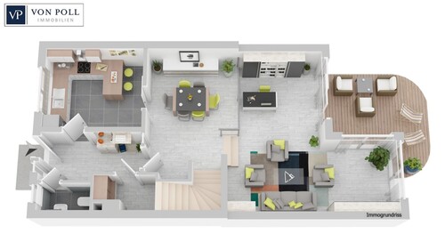 Erdgeschoss - 4 Zimmer Reihenmittelhaus zum Kaufen in Nordwalde