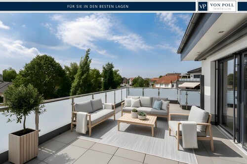 Titelbild - Exklusives Penthouse mit großzügiger Dachterrasse – stilvolles Wohnen auf gehobenen Niveau