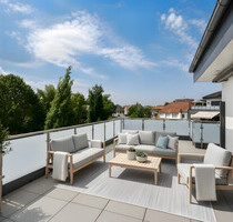Exklusives Penthouse mit großzügiger Dachterrasse – stilvolles Wohnen auf gehobenen Niveau - Rheine-Mesum