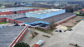 Luftbild Aschendorf - Halle zur Miete in Papenburg