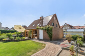 Rückansicht, Gartenbereich - Doppelhaushälfte mit 112,00 m&sup2; in Rheine / Schotthock zum Kaufen