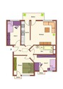 Grundriss der Wohnung - 