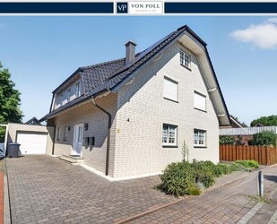 Wohnen wie im eigenen Haus – Große Erdgeschosswohnung mit Traumgarten und Garage im Zweiparteienhaus - Olfen