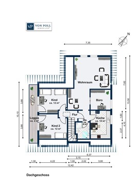 Dachgeschoss - 
