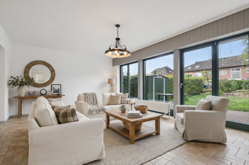 EG-Wohnzimmer - visualisiert - 5.5 Zimmer Reihenmittelhaus zum Kaufen in Münster / Hiltrup