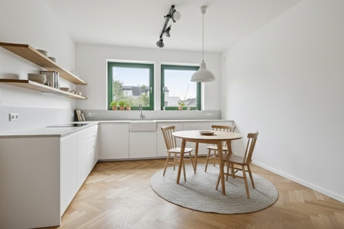 EG-Küche - visualisiert - 5.5 Zimmer Reihenmittelhaus in Münster / Hiltrup