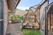 Blick zum Stall - 