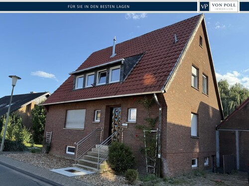 Vorderansicht - Helles EFH mit Entwicklungspotential in ruhiger Lage von Hiddingsel