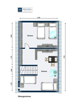 Gästehaus Dachgeschoss - 
