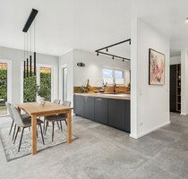 Ein Zuhause, das moderne Architektur, hochwertigen Wohnkomfort und naturnahes Leben miteinander verbindet. - Hopsten