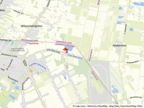 Geolyzer Kartenausschnitt - 