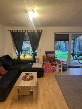 Wohnzimmer - Doppelhaushälfte mit 100,00 m&sup2; in Papenburg zur Miete