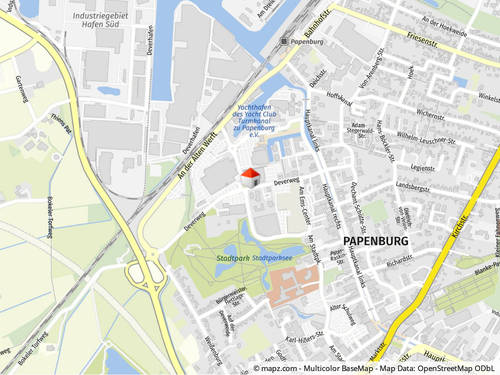 Geolyzer Kartenausschnitt - 