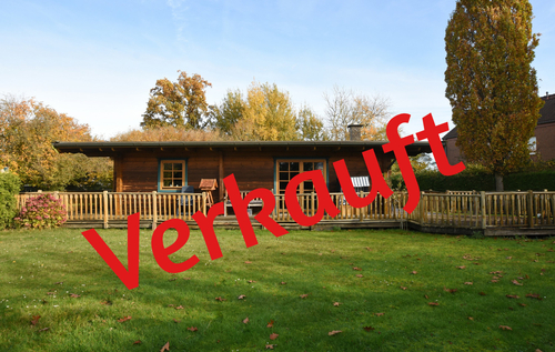 Terrasse mit Garten - Holzhaus in zentraler Lage oder Baugrundstück!