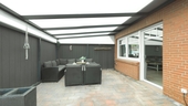 Terrasse - Einfamilienhaus mit 140,00 m&sup2; in Krummhörn zum Kaufen