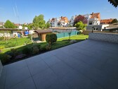 Blick von Terrasse - 8 Zimmer Einfamilienhaus in Babenhausen