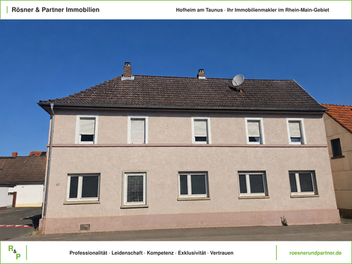 Aussenansicht - Großzügiges 1-2 Familienhaus in zentraler Lage von Mainhausen!