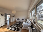 Wohnzimmer - 6 Zimmer Einfamilienhaus zum Kaufen in Ginsheim-Gustavsburg