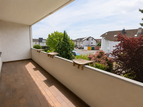 Balkon - 3 Zimmer Etagenwohnung in Rodgau
