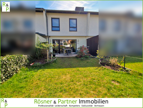 Gartenansicht - Rodgau-Jügesheim Familienglück! Großzügiges Reihenhaus in ruhiger und begehrter Wohnlage!