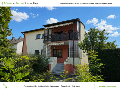 Gartenansicht - *1–2-Familienhaus in Hainburg - gr. Garten - familienfreundliche Lage*