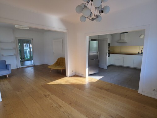 Wohnzimmer offene Küche - Einfamilienhaus mit 130,00 m² in Hanau zum Kaufen