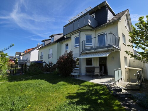 Gartenansicht - 7 Zimmer Mehrfamilienhaus, Wohnhaus zum Kaufen in Mühlheim