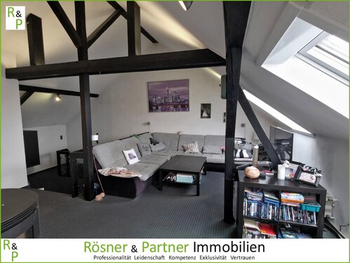 Kaminzimmer - *Großzügige 6-Zi.-Maisonette-Wohnung mit großer Dachterrasse in ruhiger Wohnlage von Mühlheim (OT)*