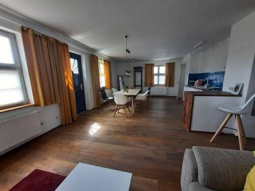 Apartment 1 EG, Wohnen / Kochen / Essen - 